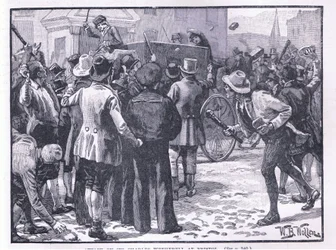Attaque contre Sir Charles Wetherell à Bristol en 1831